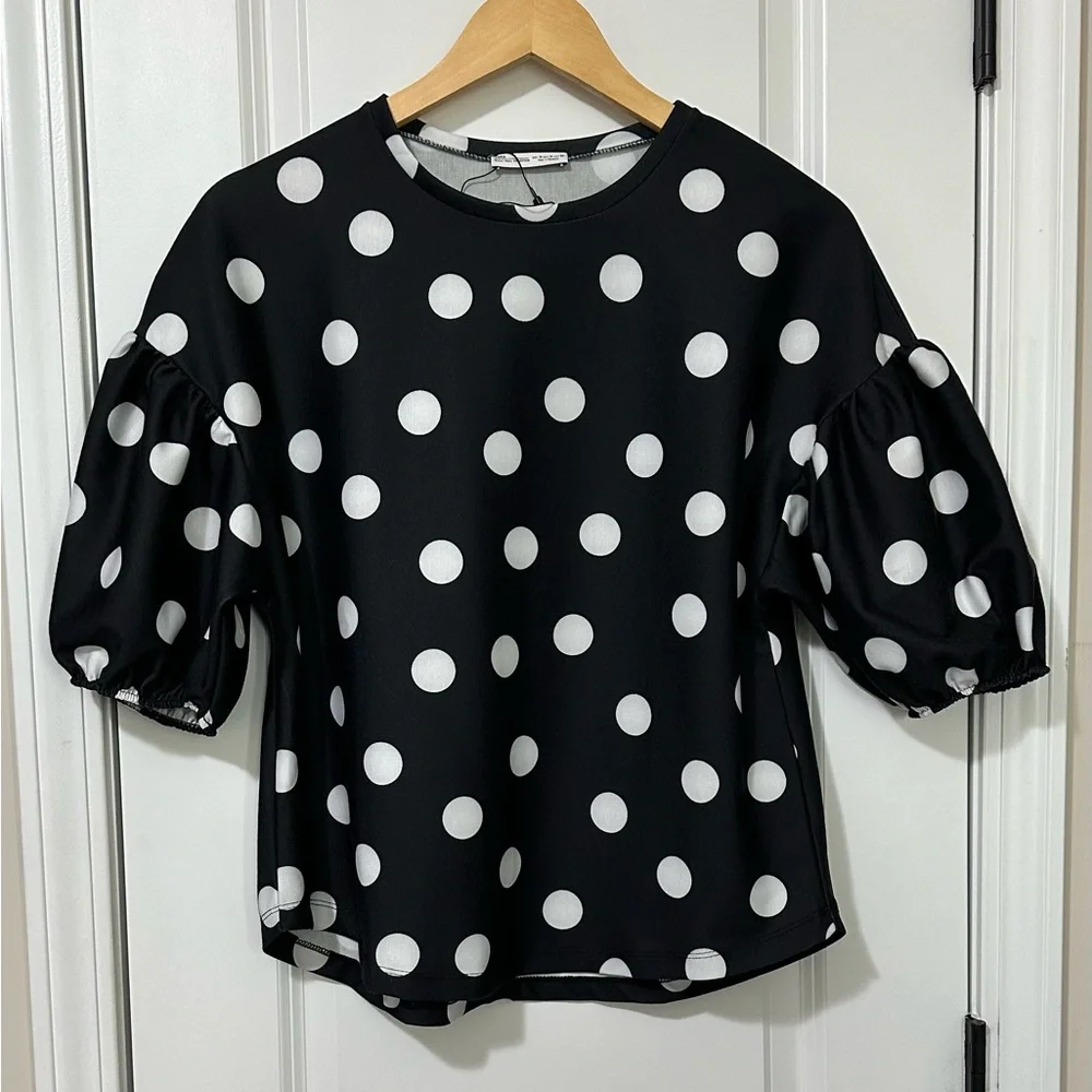 Zara blouse bold